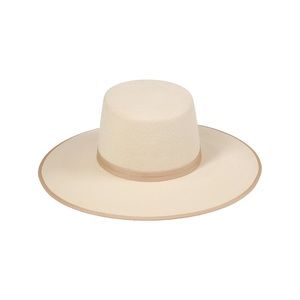 Lack of Color Ivory Rancher Boater - NEW